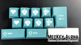 EnjoyPBT ABS Doubleshot Keycap Set - Olivetti