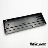 GH60 poker plastic keyboard case black top view