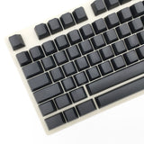 enjoypbt blank keycap set black esc caps lock key