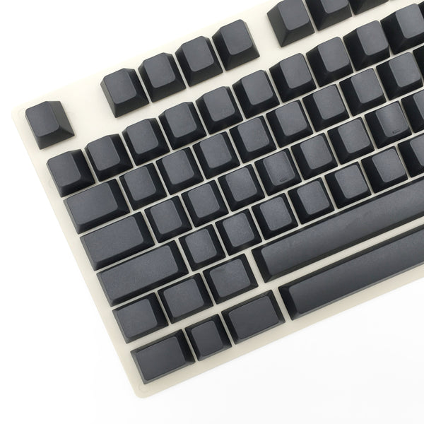 enjoypbt blank keycap set black esc caps lock key