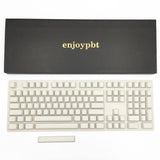 enjoypbt blank keycap set milk box set