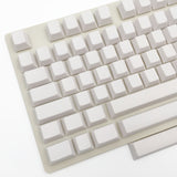 enjoypbt blank keycap set white