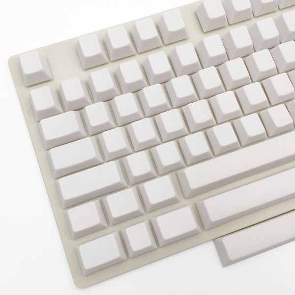 enjoypbt blank keycap set white