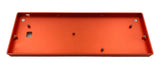 GH60 Low profile aluminium CNC keyboard case orange