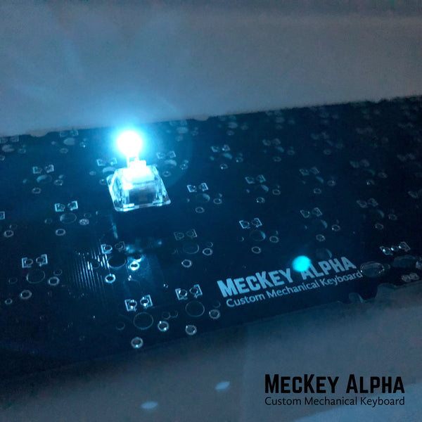 Ice blue 3mm in-switch LED