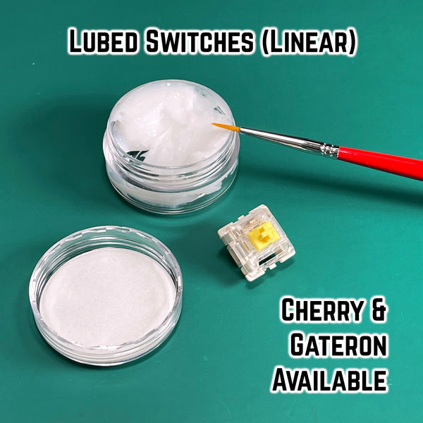 Lubed Switches - Linear Cherry MX Switches